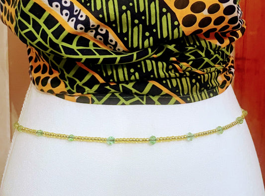 Lemon lime with crystals